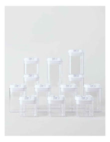 Airtight 12 Piece Food Canister Set