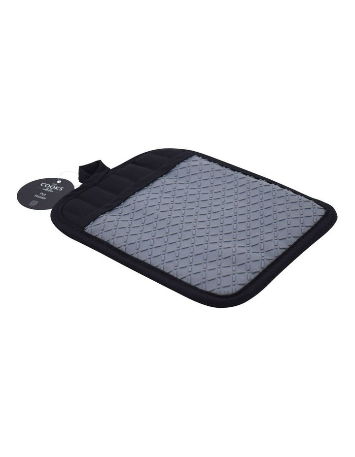 Grip Pot Holder in Black/Grey