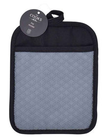 Grip Pot Holder in Black/Grey