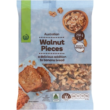 Woolworths Walnuts Pieces 250g