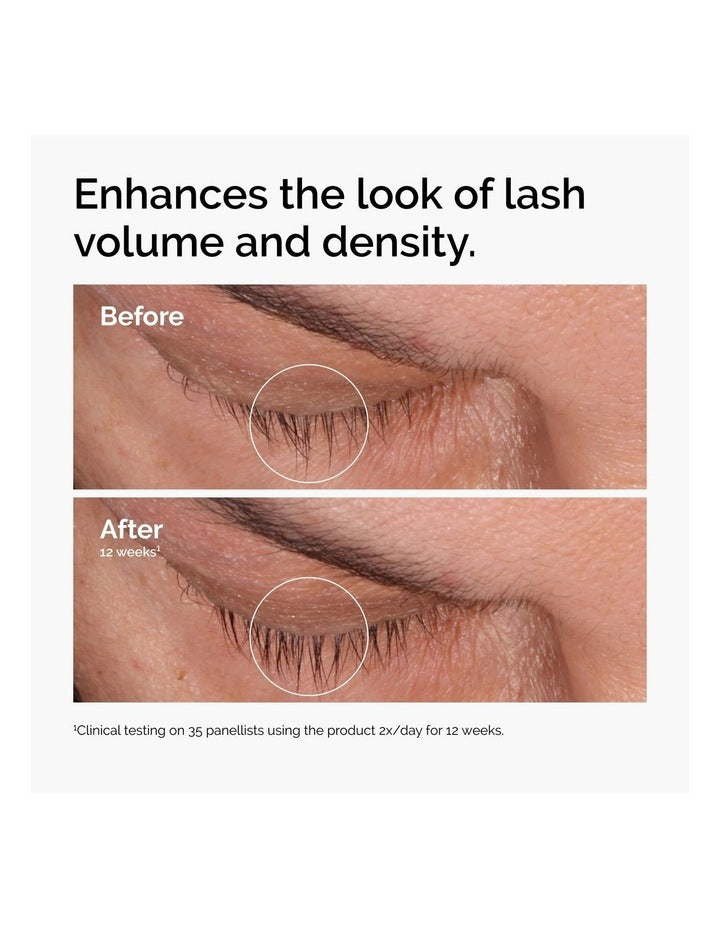 Multi-Peptide Lash and Brow Serum for Thicker, Fuller-Looking Lashes & Brows 5ml