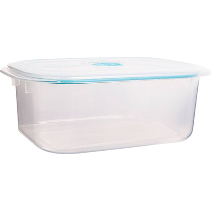 Decor Vent & Seal Container Oblong Teal 2L