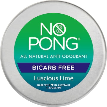 No Pong Solid Deodorant Luscious Lime 35g