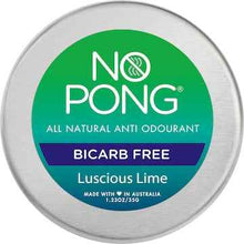 No Pong Solid Deodorant Luscious Lime 35g