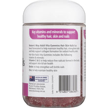 Nature's Way Hair Skin Nails Adult Vita Gummies Berry 150 pack