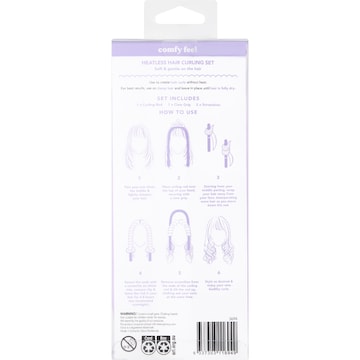 Oh So Comfy Heatless Hair Curling Set each