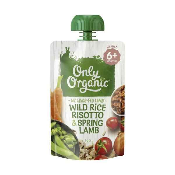 Wild Rice Risotto & Spring Lamb 6+ Months