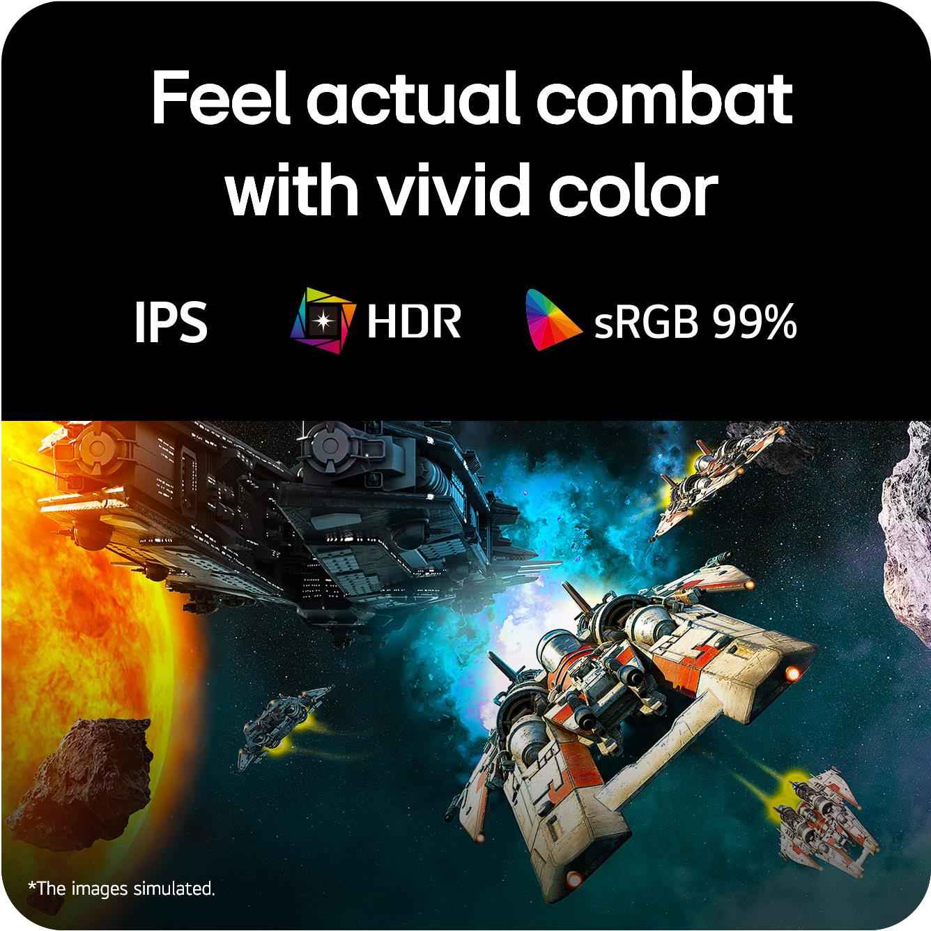 LG UltraGear 24G411B 24" FHD 144Hz Gaming Monitor