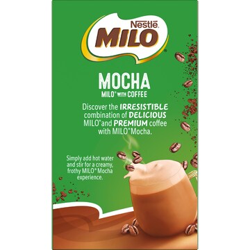 Milo Mocha Coffee Sachets 136g 8 pack