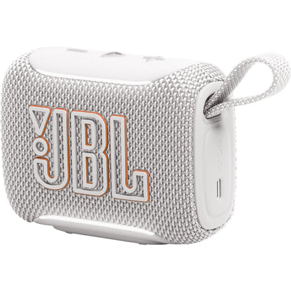 JBL GO 5 Mini Bluetooth Speaker (White)