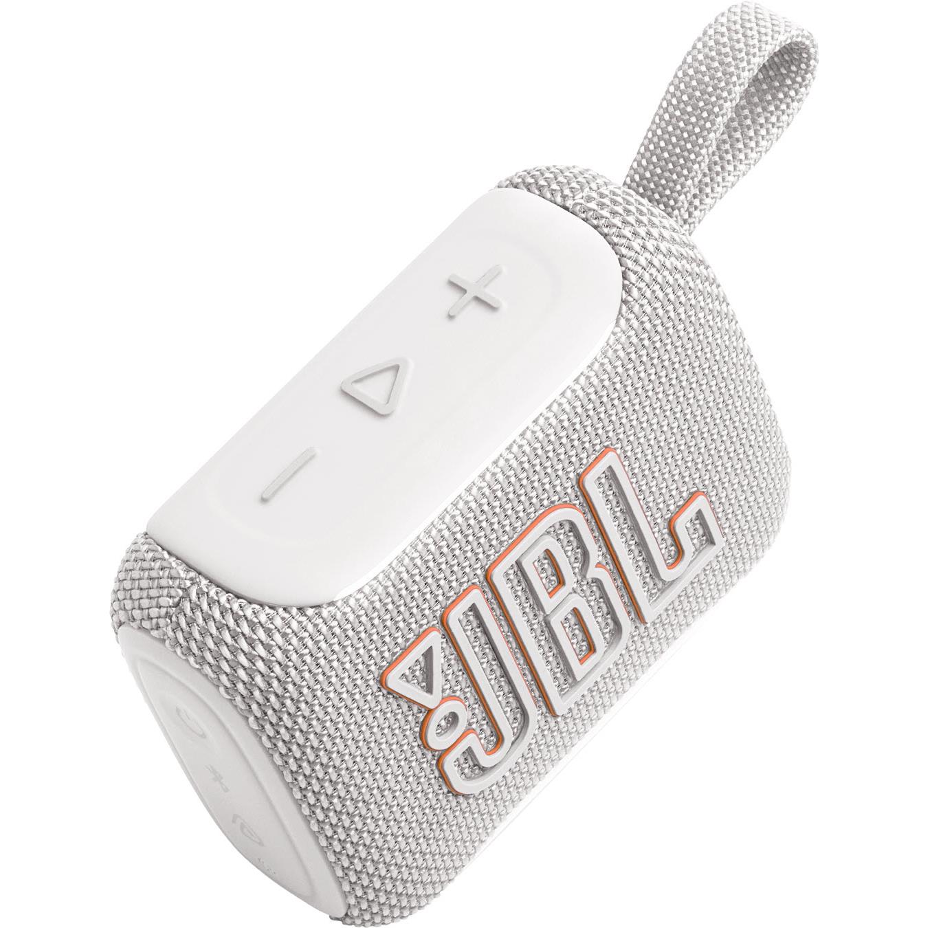 JBL GO 5 Mini Bluetooth Speaker (White)