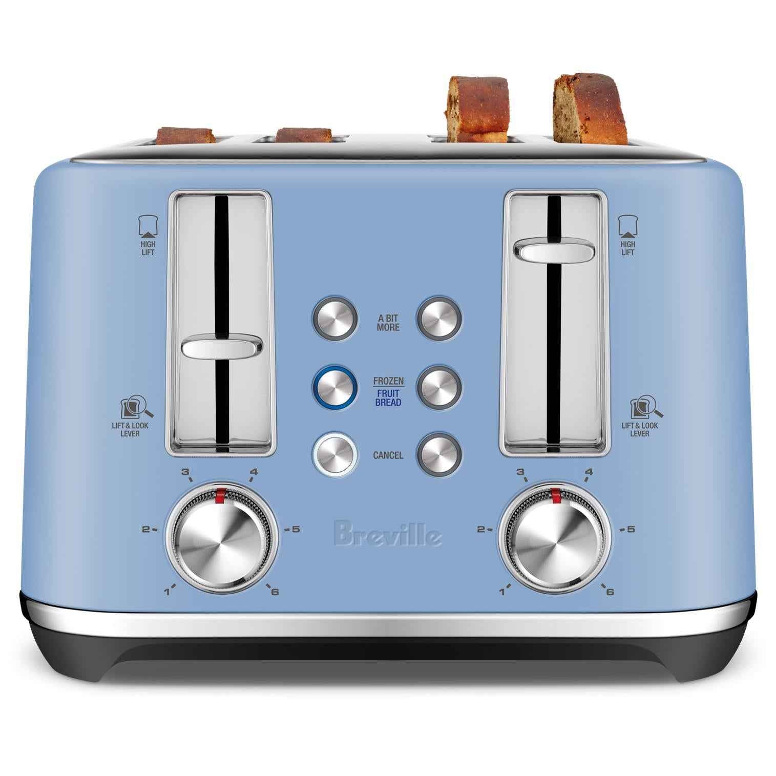 Breville the ToastPro 4 Slice Toaster (Lavender Blue)