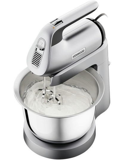 Chefette Dual Purpose Stand & Hand Mixer in Silver HMP54000SI