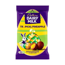 CADBURY DAIRY MILK TROPICAL PINEAPPLE CHOCOLATE EASTER EGG BAG 118G