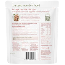 Simply Wholesome Pantry Instant Nourish Bowl Beluga Lentils & Bulgur 220g