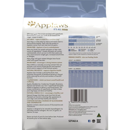 Applaws Grain Free Dry Dog Food Chicken & Turkey 2.7kg
