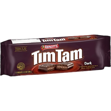 Arnott's Tim Tam Dark Chocolate Biscuits 200g