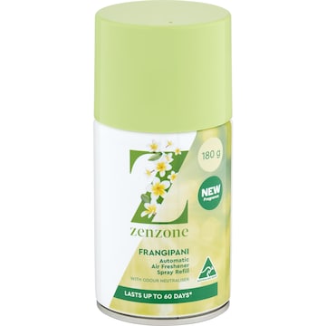 ZenZone Air Freshener Spray Refill Frangipani 180g