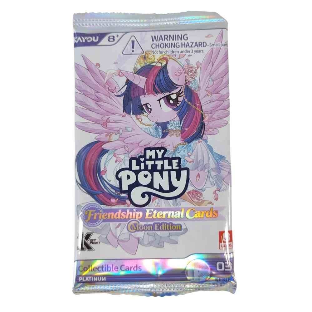 Kayou My Little Pony Trading Card Game -  Friendship Eternal Foil Card Pack - Moon Edition