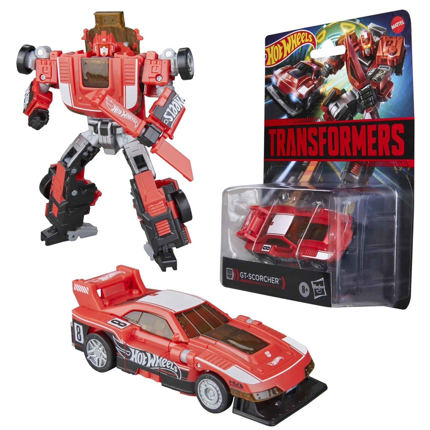 Transformers - Collaborative: Hot Wheels x Transformers GT-Scorcher Figure