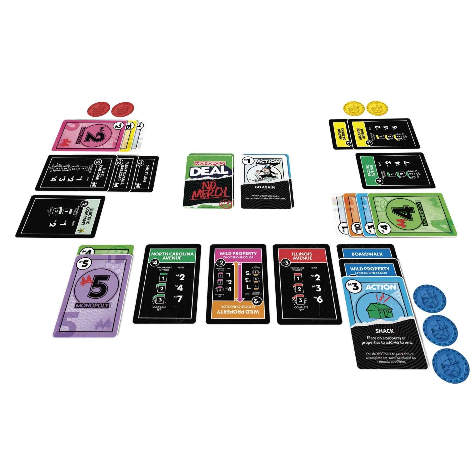 Monopoly Deal: No Mercy Card Game