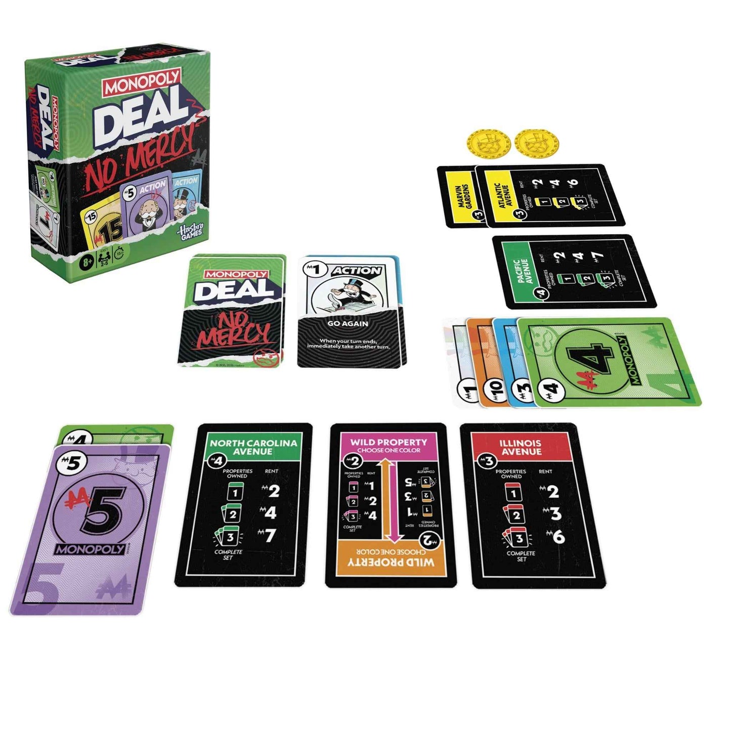 Monopoly Deal: No Mercy Card Game