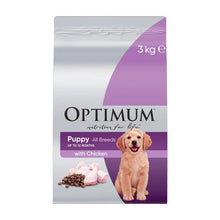 OPTIMUM PUPPY ALL BREED DRY DOG FOOD WITH CHICKEN 3KG