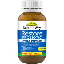 Nature's Way Restore Probiotic Daily Health Hard Capsules 120 pack