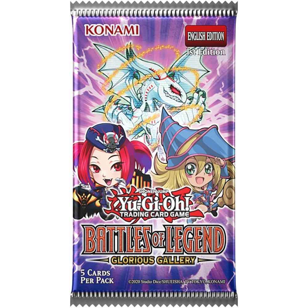 Yu-Gi-Oh! Trading Card Game - Battles of Legend - Glorious Gallery 5 x Card Booster