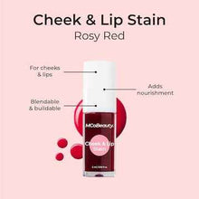 MCoBeauty Cheek & Lip Stain 2-In-1 Liquid Tint Rosy Red 5mL