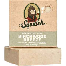 Dr Squatch Men's Natural Soap Bar Birchwood Breeze 141g