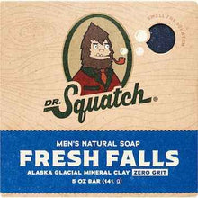 Dr Squatch Men's Natural Soap Bar Fresh Falls 141g