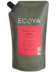 Guava and Lychee Sorbet Hand and Body Wash Refill