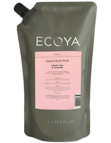 Sweet Pea and Jasmine Hand and Body Wash Refill