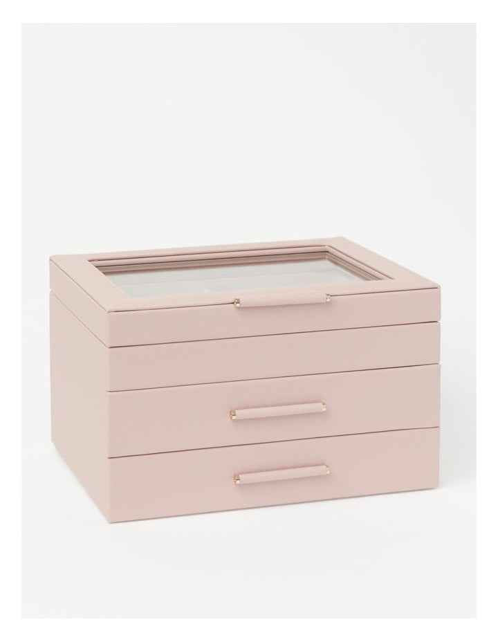 Design Studio Large Wrapped Blush Jewellery Box