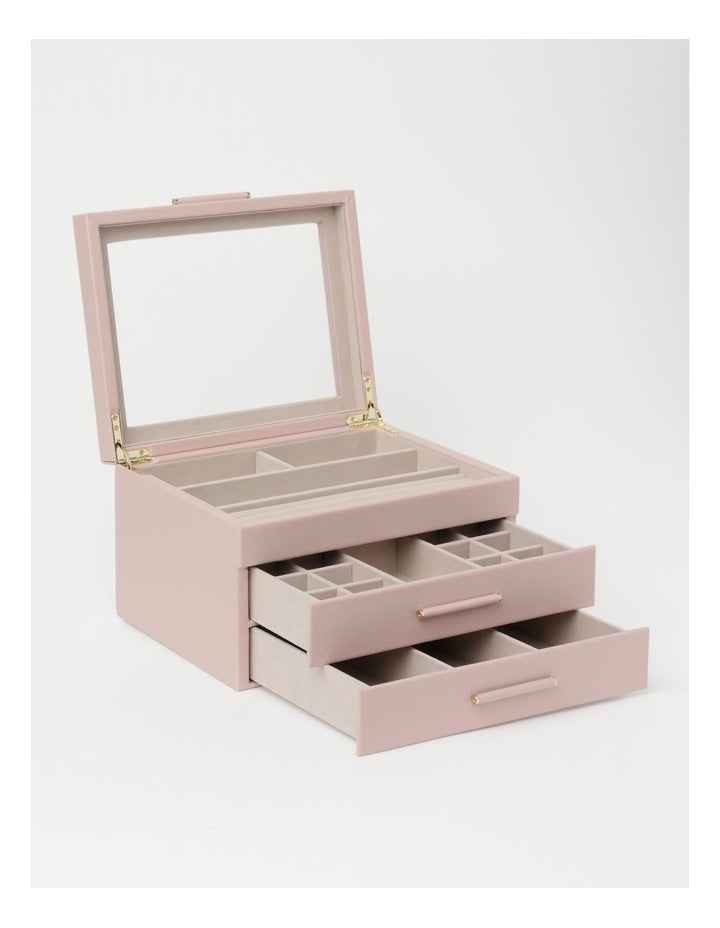 Design Studio Large Wrapped Blush Jewellery Box