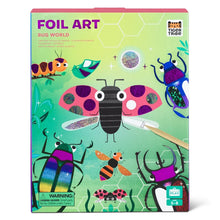 Tiger Tribe Foil Art Bug World Art and Craft for Kids 5yrs+