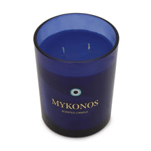 Mykonos Glass Candle