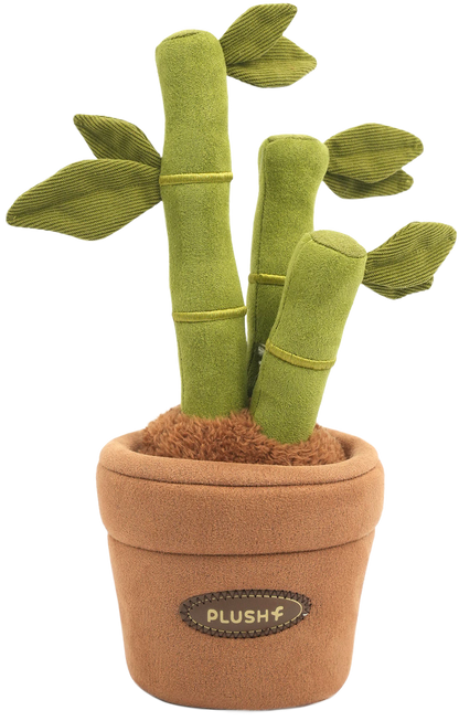PlushWoods Lucky Bamboo Plant Plush With Pot 25cm