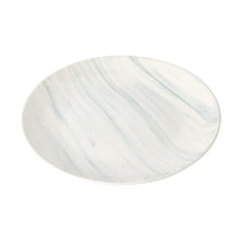 Grey Marble Look Dinner Plate