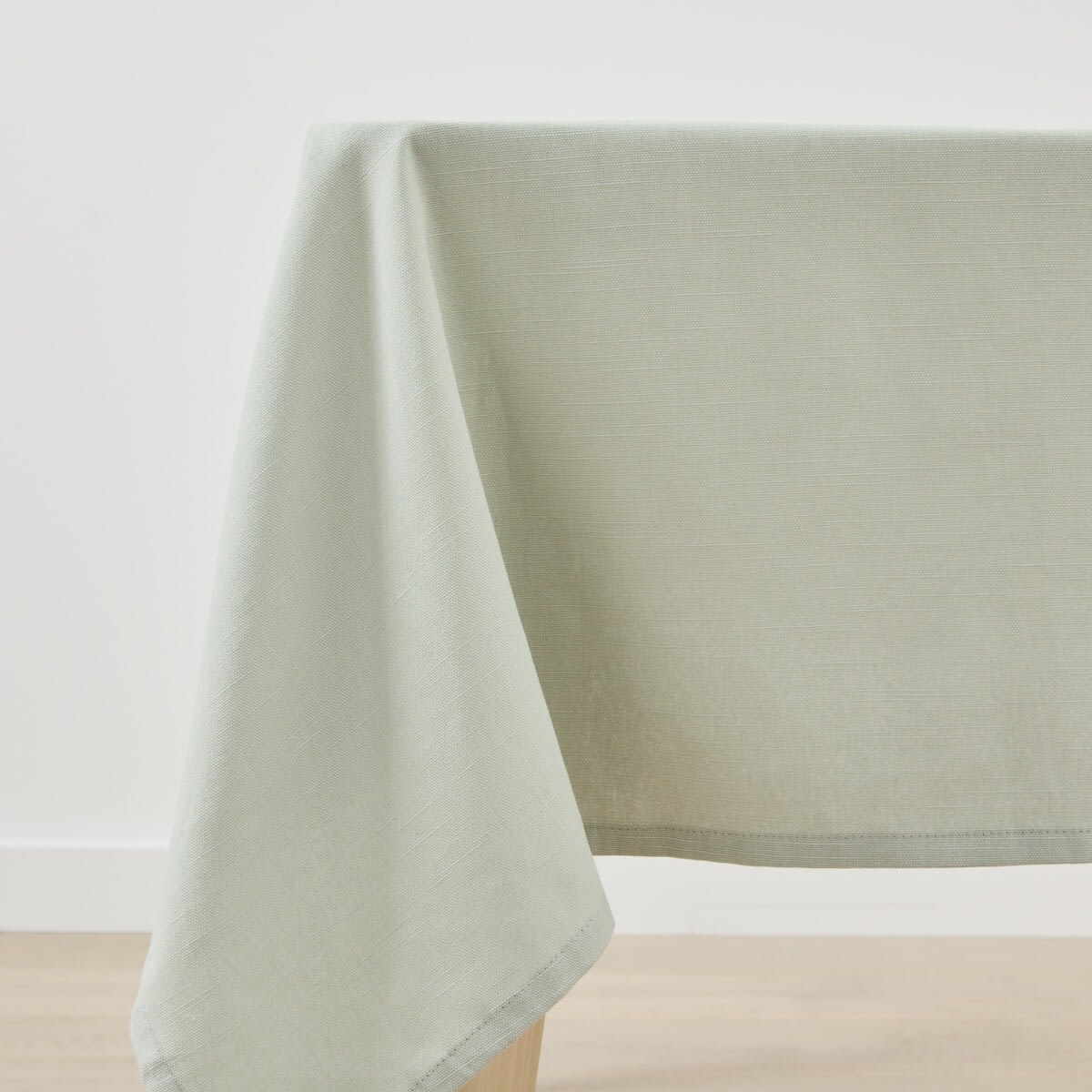 Sage Extra Large Linen Look Table Cloth