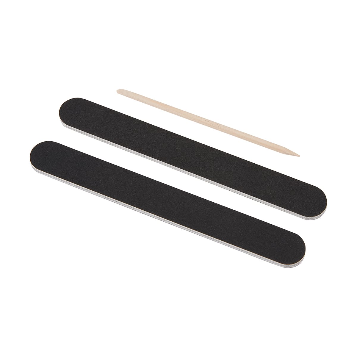3 Pack Cushioned Nail Shapers and Cuticle Stick