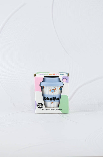 BBcino Dash in Blue 120ml Babycino Cup