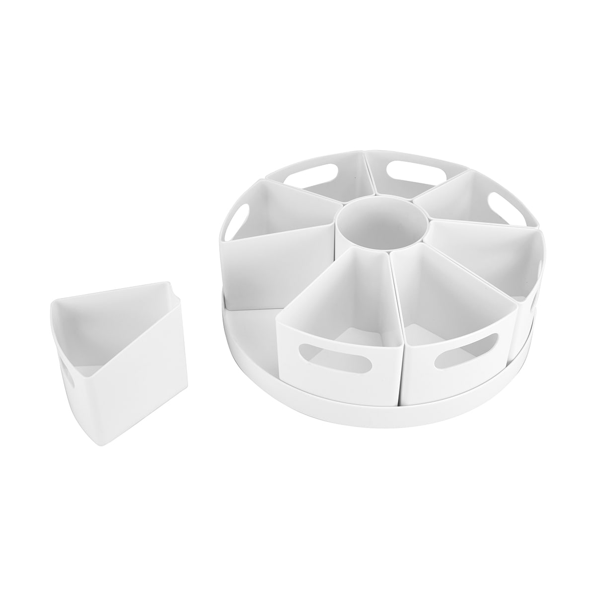 10 Piece Rotating Desk Organiser