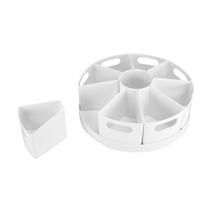 10 Piece Rotating Desk Organiser