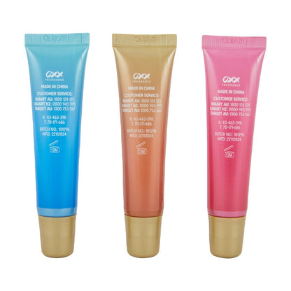 OXX Fragrance Sweet Euphoria Lip Gloss Trio