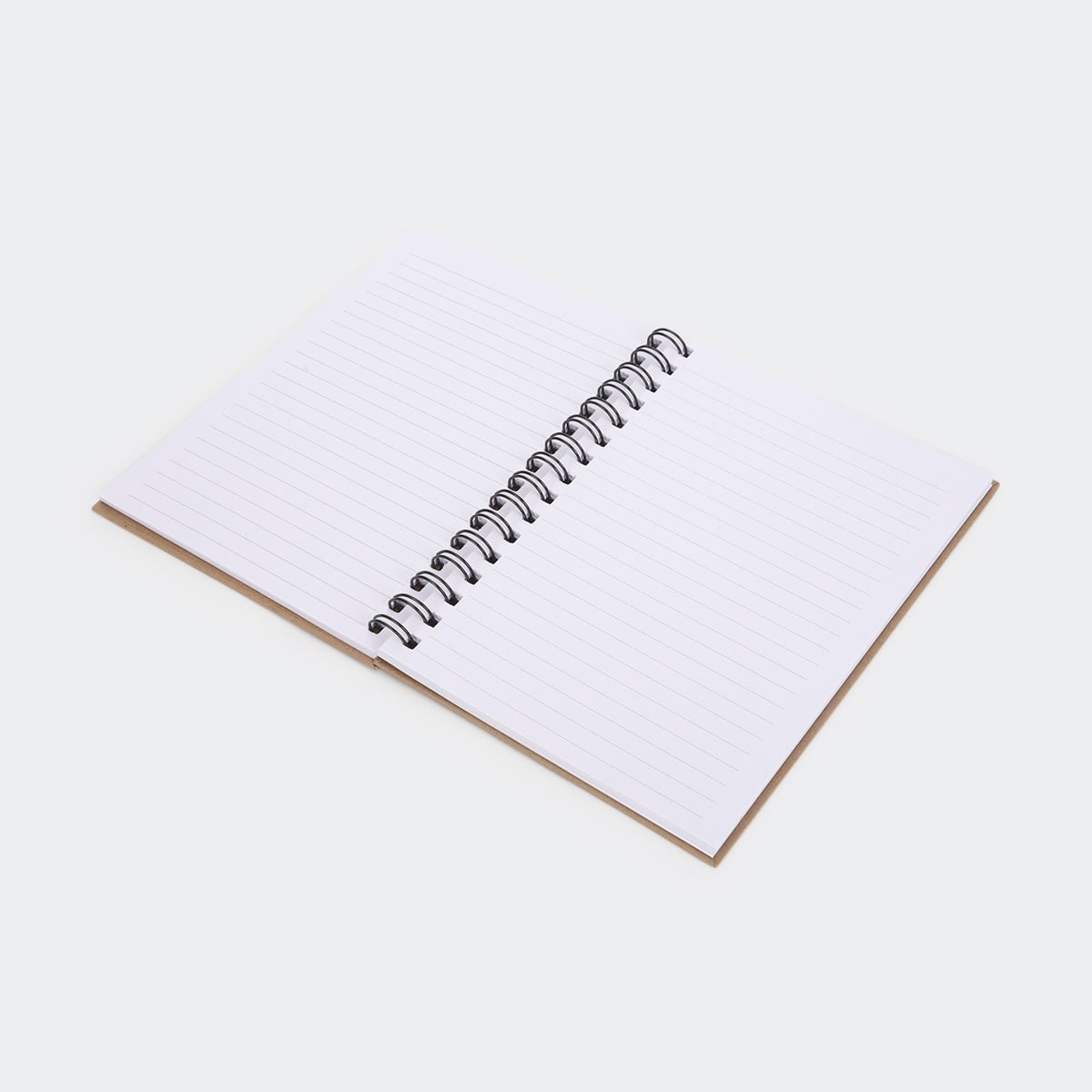 A5 Spiral Notebook - Kraft
