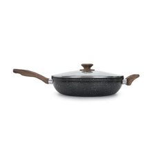 30cm Wood Look Non-Stick Saute Pan