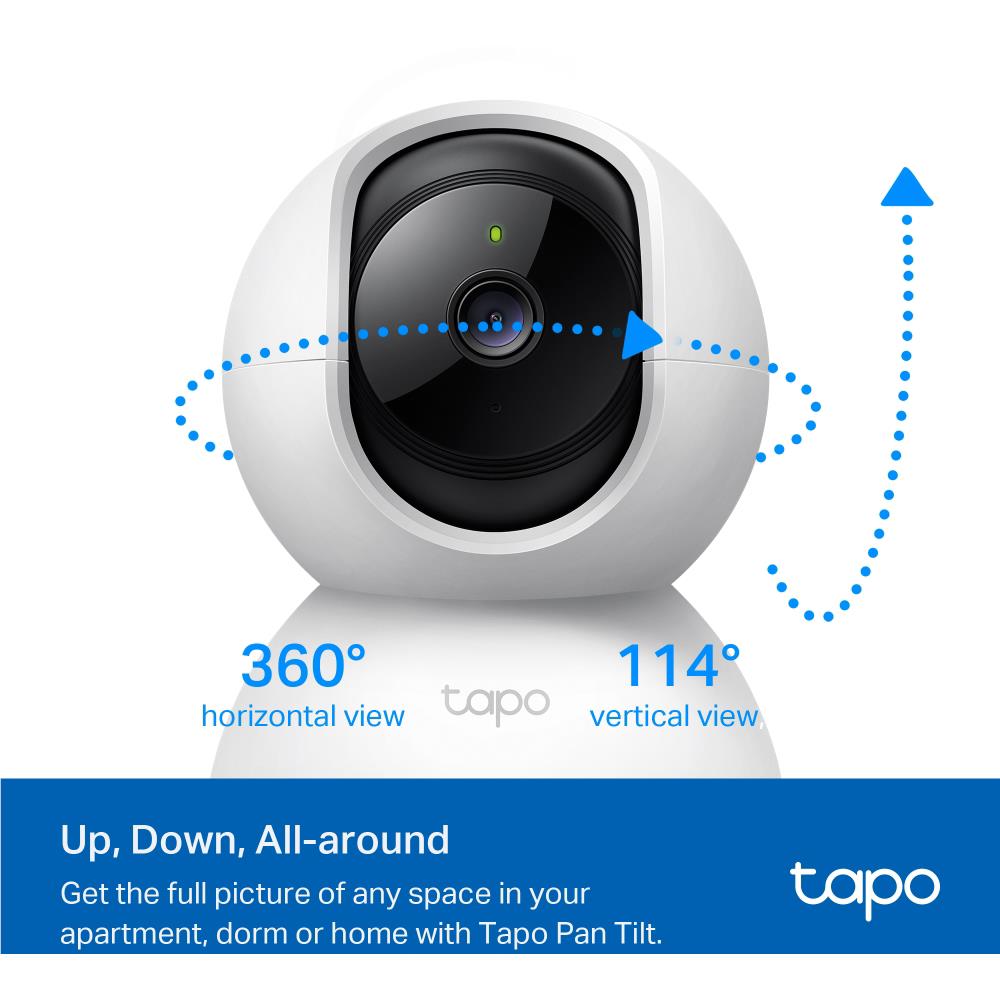 Tapo Pan and Tilt Home Security Wi-Fi Camera