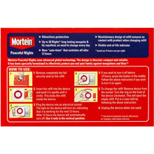 Mortein Peaceful Nights Automatic Plug In Fly & Mosquito Repellent 2.57ml